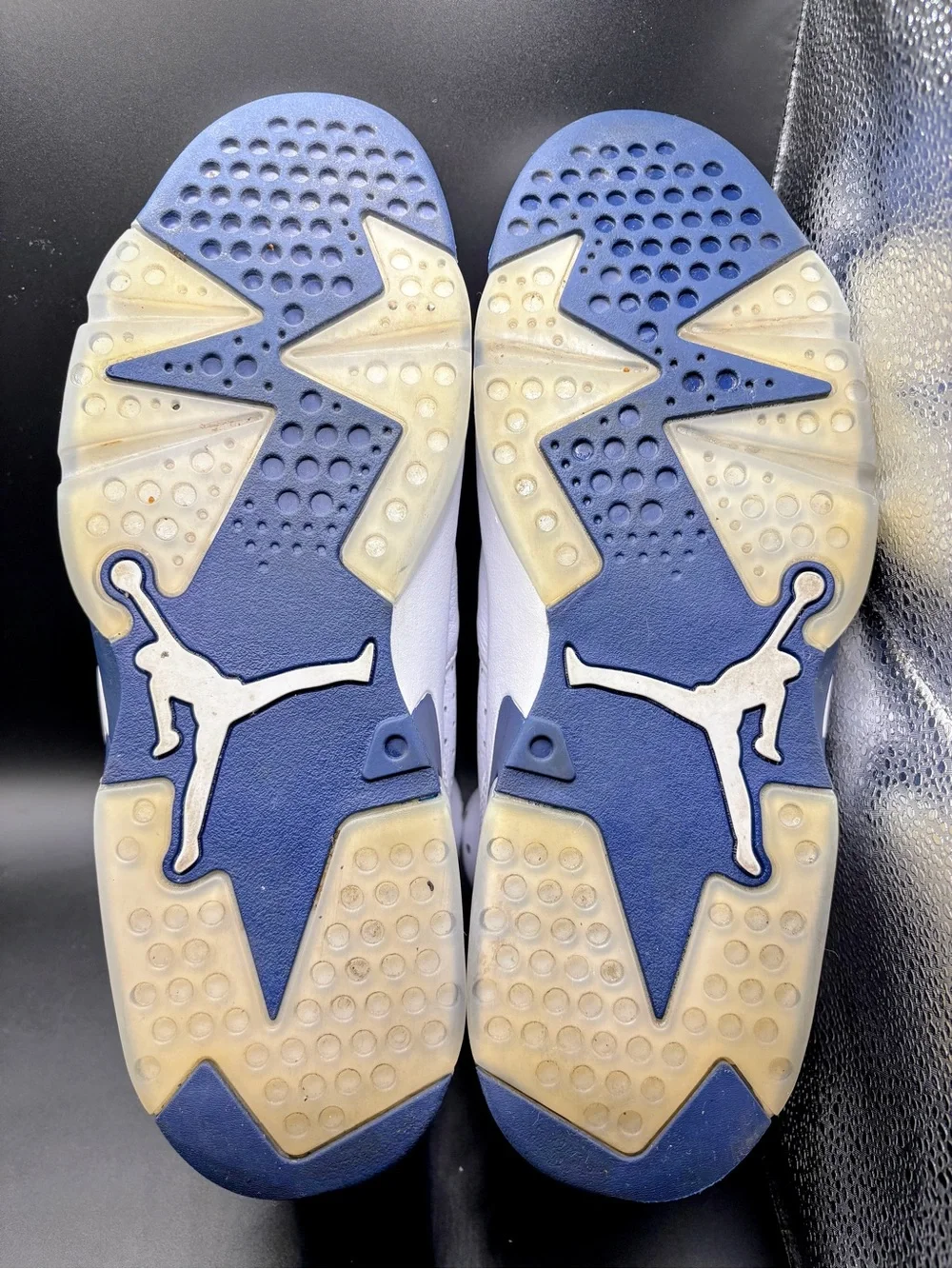 CLEAN 12M Jordan 6 Retro White Midnight Navy OG Box